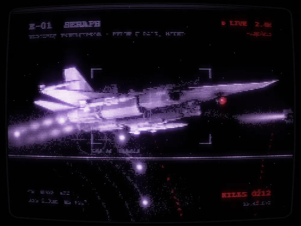 Phosphor plate: interceptor feed